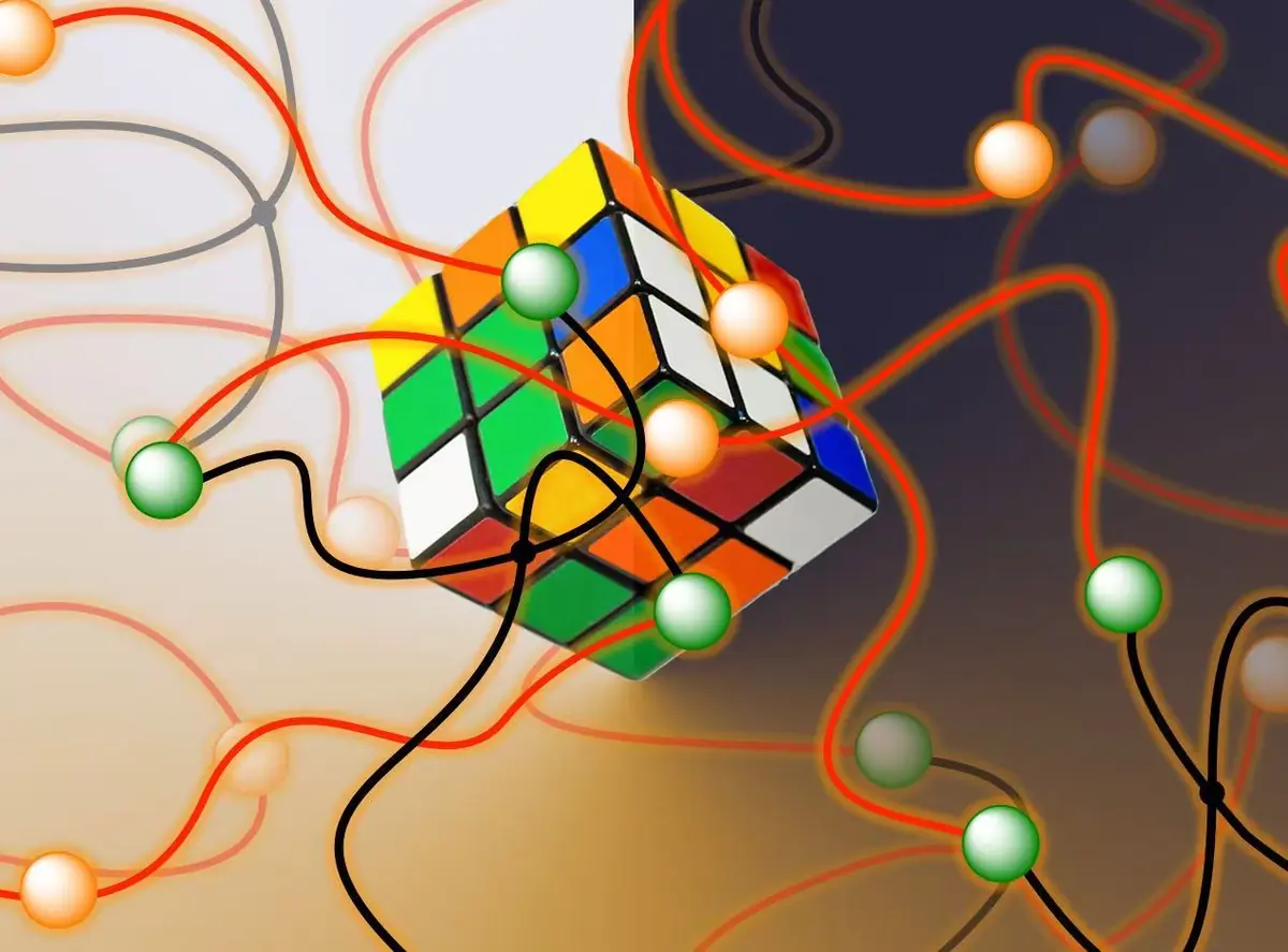 Scientific artwork illustrating molecular pathways and ionic conduction